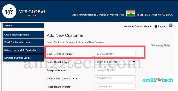 Renew Indian Passport In USA VFS Process SFO USA AM22Tech Forum